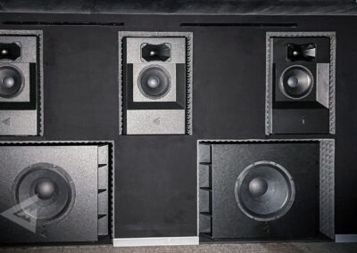 Demo room with MAG Theatron in Belgium