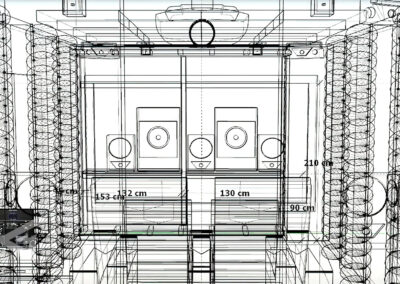 Small 4-seat Home Theater on the North Sea