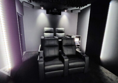 Small 4-seat Home Theater on the North Sea