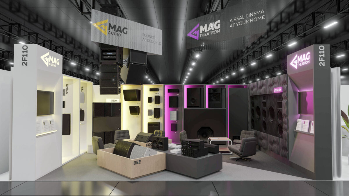 MAG Audio | MAG Theatron ISE2025 BOOTH 2F110